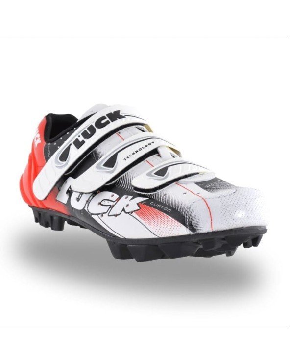 Luck Extreme zapatillas ciclismo mtb, suela carbono, color rojo/blanco, zapatillas  spinning, bicicleta de montaña, zapatos mtb - AliExpress